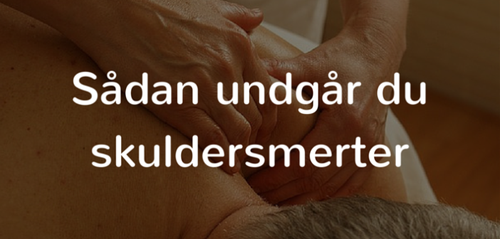 undgå skuldersmerter når du cykler