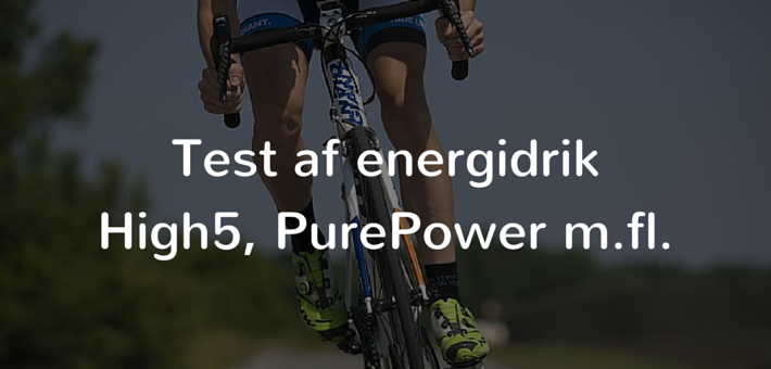 af energidrik - High5, PurePower m.fl. - VeloVelo.dk