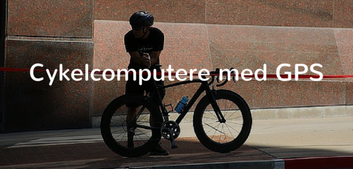 cykelcomputere med GPS