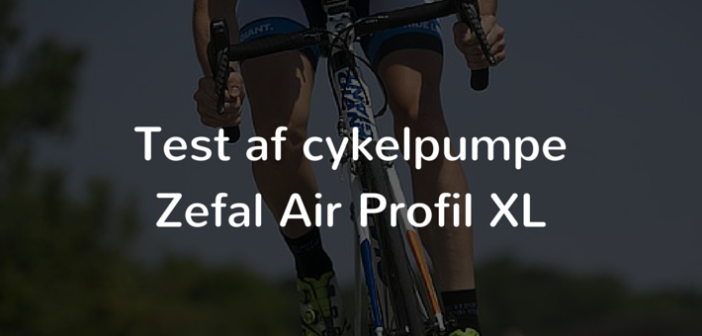 test af cykelpumpe